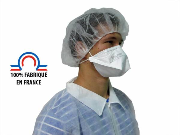 homme de profil portant un masque ffp2 Français TexiShield®