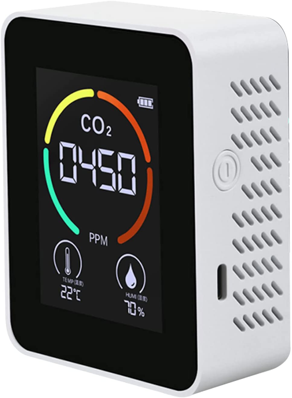 Détecteur de CO2, Moniteur de CO2, Moniteur de dioxyde de Carbone, capteur  de CO2, capteur numérique USB, capteur de qualité de l'air, capteur de